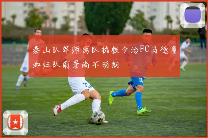 泰山队军师离队执教今治FC马德鲁加归队前景尚不明朗